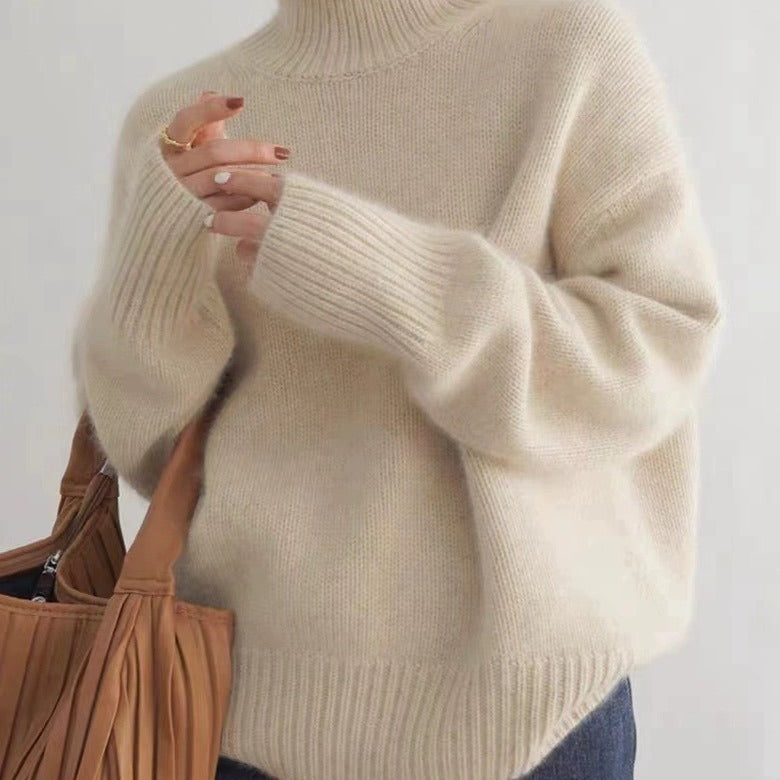 Pull femme chic et confortable.