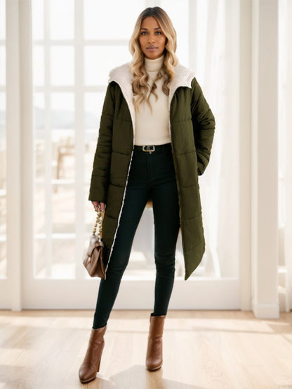 Chaleur, style et confort - le manteau parfait pour l’hiver