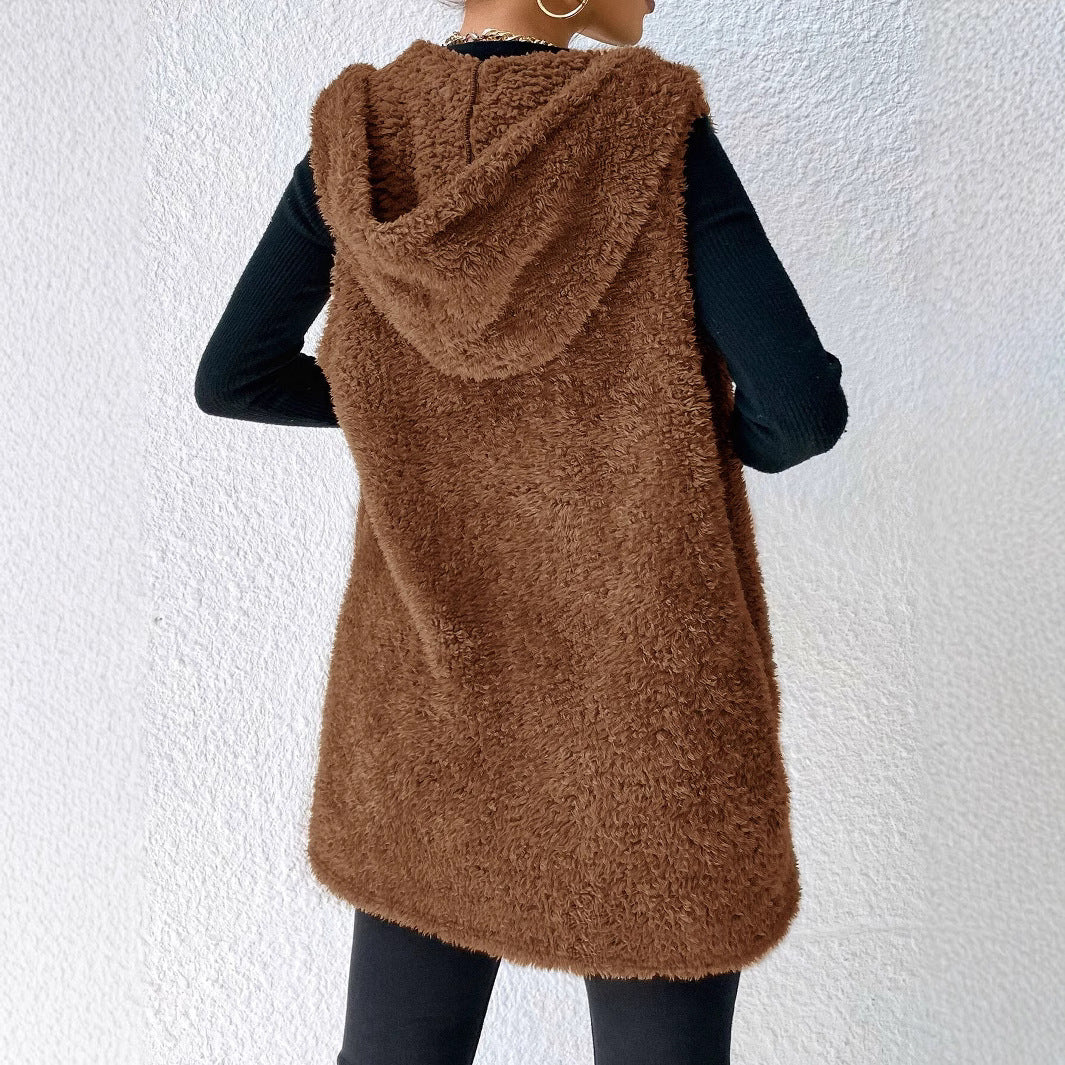 Gilet Femme à Capuche
