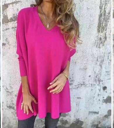 Chemises longues tricotées