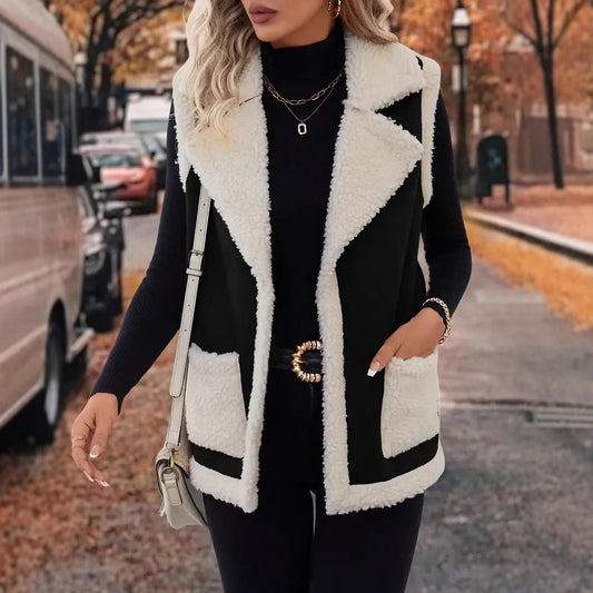 Gilet Femme en Laine d’Agneau