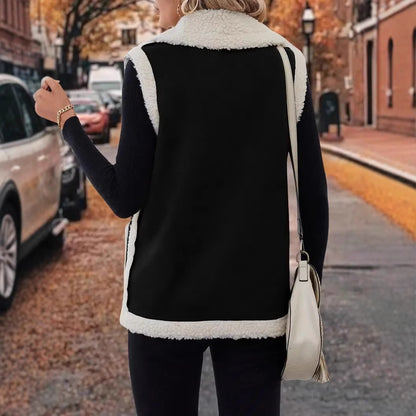 Gilet Femme en Laine d’Agneau