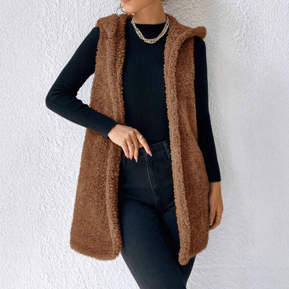 Gilet Femme à Capuche