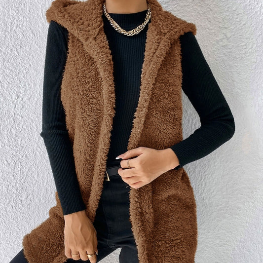 Gilet Femme à Capuche